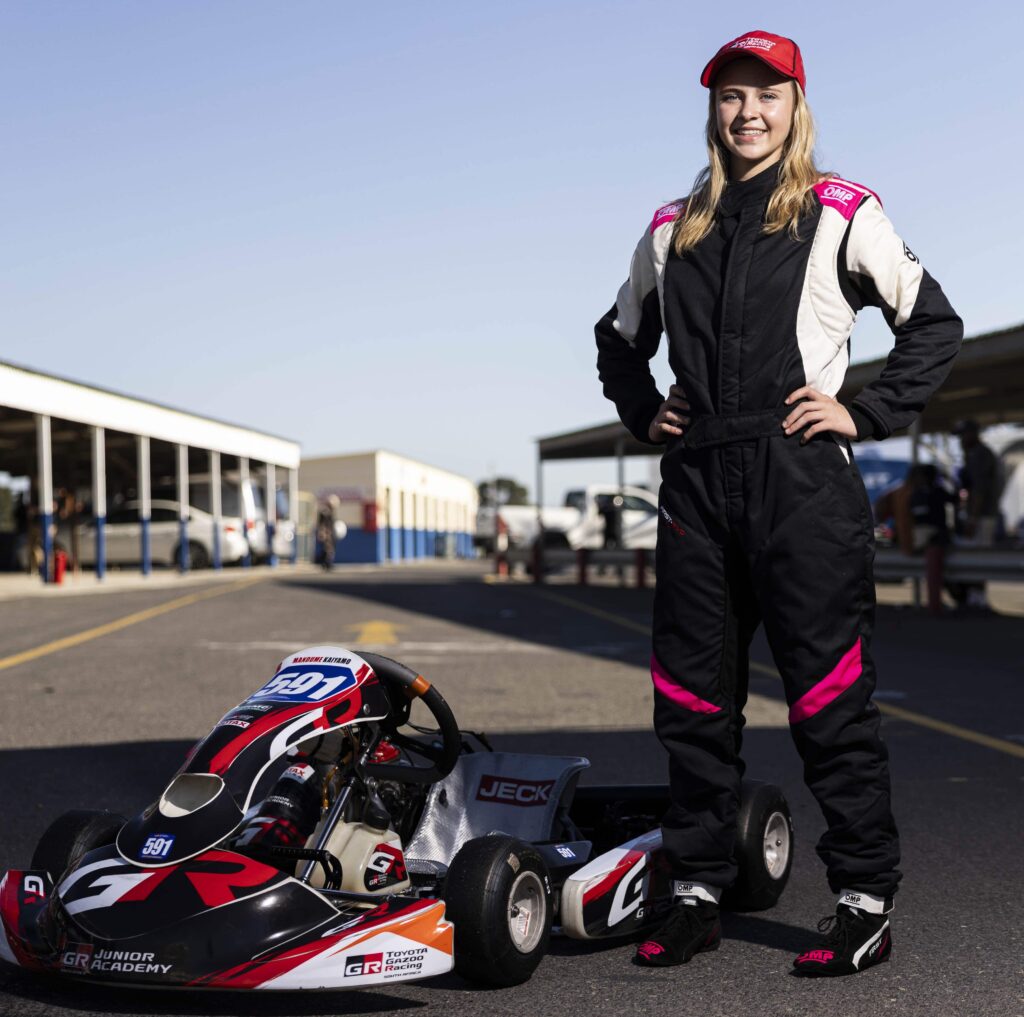 South African teen Emma-Rose Dowling, 15, makes history as first South African accepted into F1 Academy's Champions of the Future Programme in England.