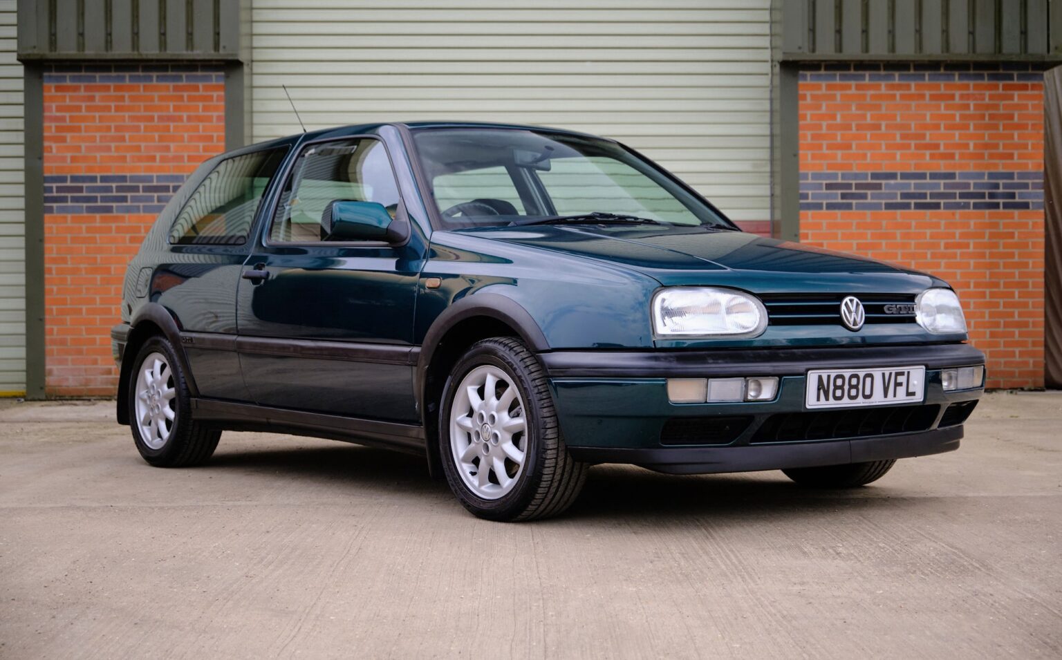 Will Young's 1996 VW Golf GTi, the car he was fined £666 for using a phone in while driving, is heading to auction with a £12,000 estimate despite being 30 years old.