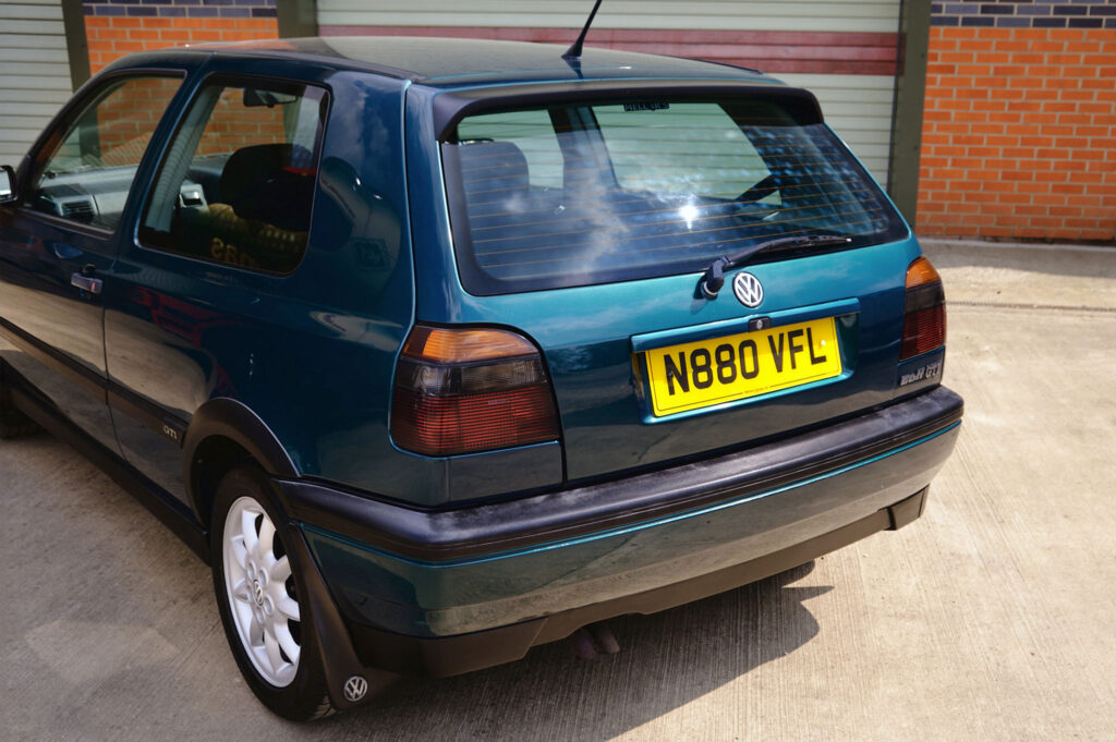 Will Young's 1996 VW Golf GTi, the car he was fined £666 for using a phone in while driving, is heading to auction with a £12,000 estimate despite being 30 years old.