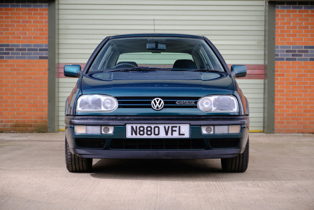 Will Young's 1996 VW Golf GTi, the car he was fined £666 for using a phone in while driving, is heading to auction with a £12,000 estimate despite being 30 years old.