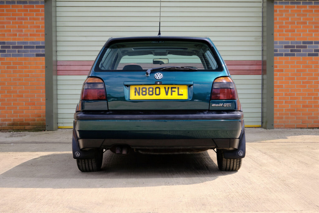 Will Young's 1996 VW Golf GTi, the car he was fined £666 for using a phone in while driving, is heading to auction with a £12,000 estimate despite being 30 years old.