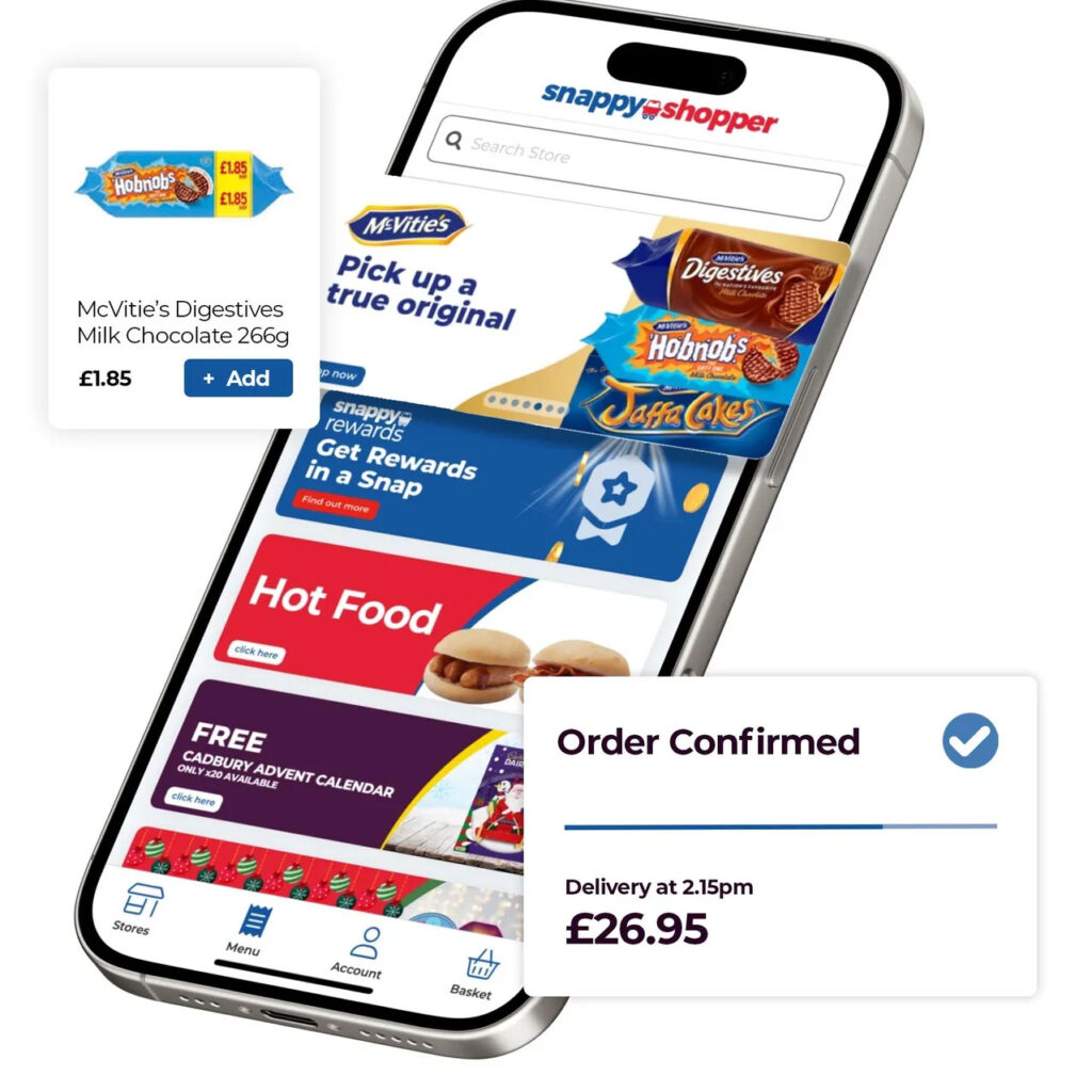 Southern Co-op launches major 140-store shake-up with Snappy Shopper rapid delivery service offering £7 off first orders and groceries delivered in 30 minutes.