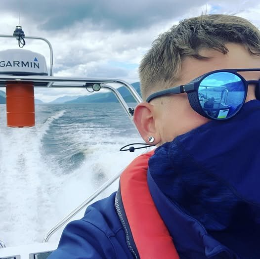 Loch Ness boat skipper Shaun Sloggie claims he's spotted Nessie on sonar - convinced the plesiosaur-shaped contact 300 feet down is the legendary monster.