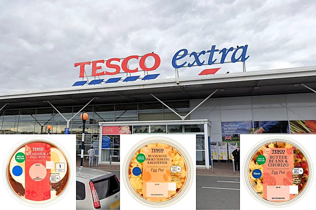 Tesco launches new £5.50 Clubcard hot meal deal trial across 39 UK stores featuring bacon rolls, breakfast wraps and paninis to rival high street chain breakfast offers.