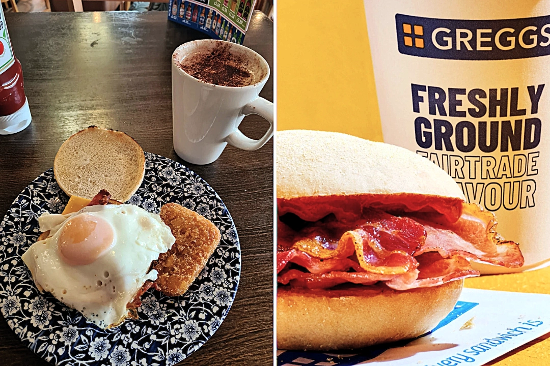 Wetherspoons fans rave about £2.79 breakfast bap deal with bacon, egg, cheese and unlimited refills, claiming it now beats Greggs and Costa rival prices.