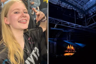Dutch superfan Celine Buis, 16, slams Harry Styles VIP tickets a rip off after forking out nearly £300 for shockingly blocked views in Amsterdam.