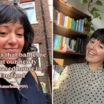 American woman Ashley Jackson moves to Manchester and reveals three baffling things about buying a UK house - including no dishwasher and mysterious boxed structures.