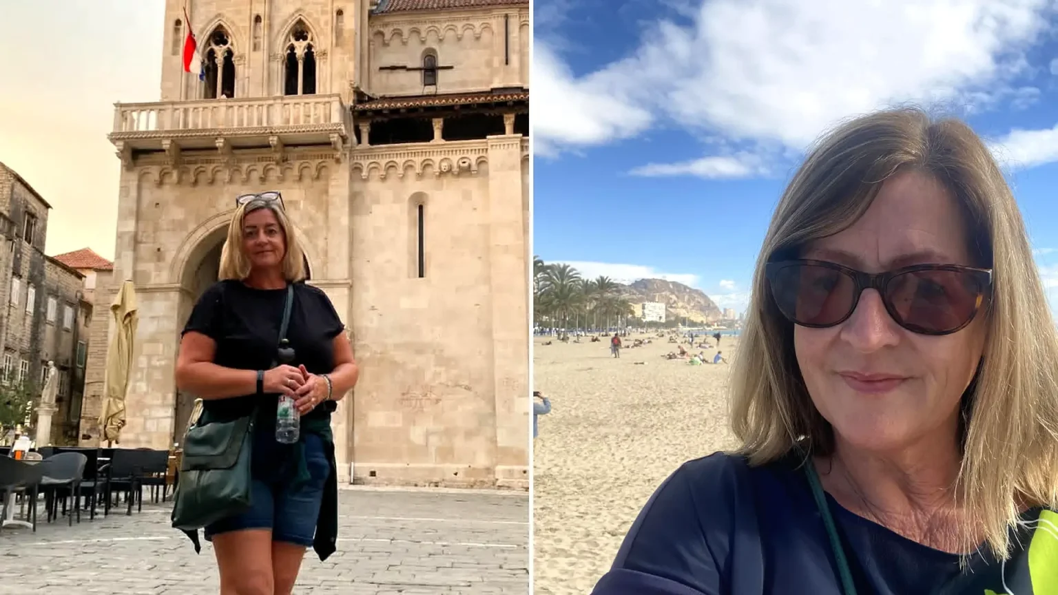 A mum-of-two reveals how she visited seven countries in one year for just £1,600 by booking flights from £8.99 and taking extreme day trips back and forth in hours.