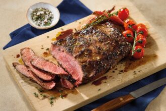 Aldi's giant 28oz Godfather Rump Steak is back for Father's Day at £11.99 - landing in stores from 15 June alongside a new Flat Iron Man Steak and Wagyu Sirloin.
