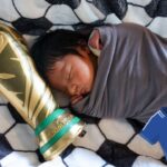 Tiny babies in intensive care have been dressed in adorable World Cup outfits - complete with knitted football boots, mini trophies and one very cute pint-sized referee.