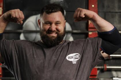 A serving Army corporal has been crowned Europe's Strongest Man and released from all duties to train full-time - he now eats 5,000 calories a day and has his sights set on the world title.