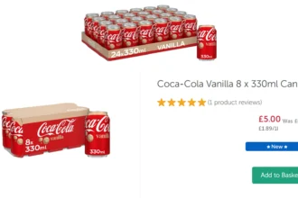 Vanilla Coca-Cola has returned to UK shelves exclusively at Iceland, delighting fans after disappearing from most retailers. Find prices and availability here