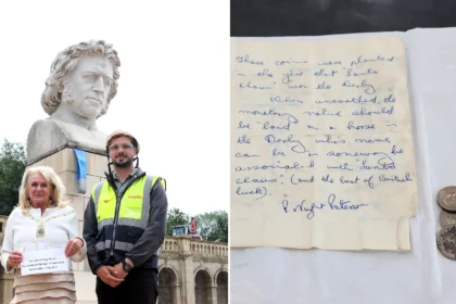 A 62-year-old time capsule unearthed at Crystal Palace Park contained a betting tip linked to Santa Claus - and uncannily, a horse called Christmas Day is running in the Derby.