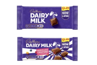 Cadbury launches new Dairy Milk Grab & Go bars with resealable packs for on-the-go snacking. Available in three flavours from July, priced at £1.29 each.