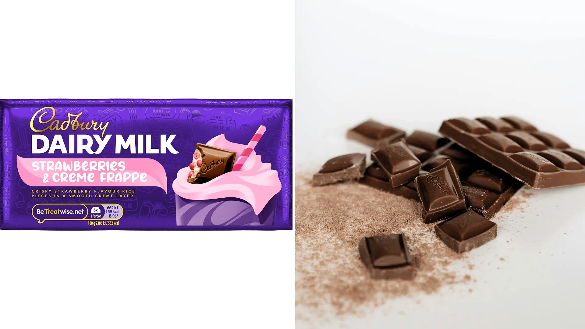 Cadbury has launched a limited-edition Dairy Milk Strawberries and Creme Frappe bar this summer, designed to be chilled and reigniting the fridge versus cupboard debate.
