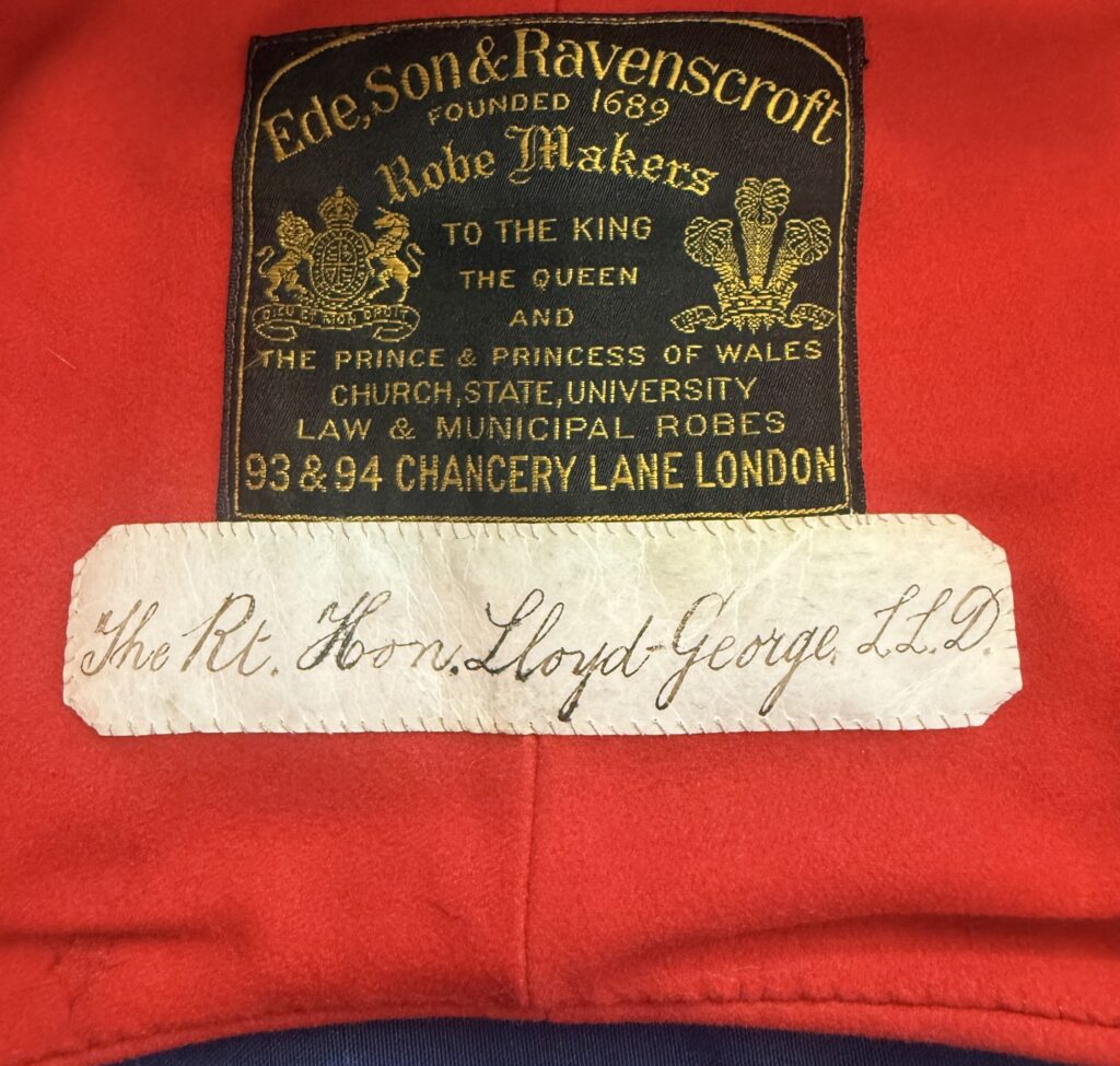 A ceremonial gown worn at King Charles's 1969 investiture has been found at a roadshow alongside an original Queen Elizabeth II invite - owned by Lloyd George's grandson.