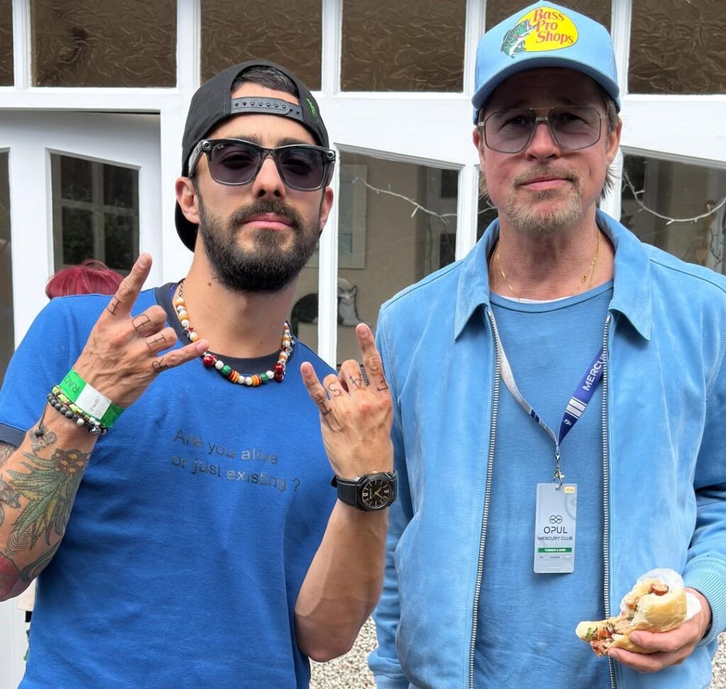 Brad Pitt and Channing Tatum descended on the Isle of Man TT race weekend - with F1 star Oscar Piastri also attending and a viral 22 Jump Street moment stealing the show.