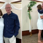 A couple who had been together for 25 years finally tied the knot in a spontaneous courthouse wedding near Disney World - filmed on their teen daughter's iPhone.
