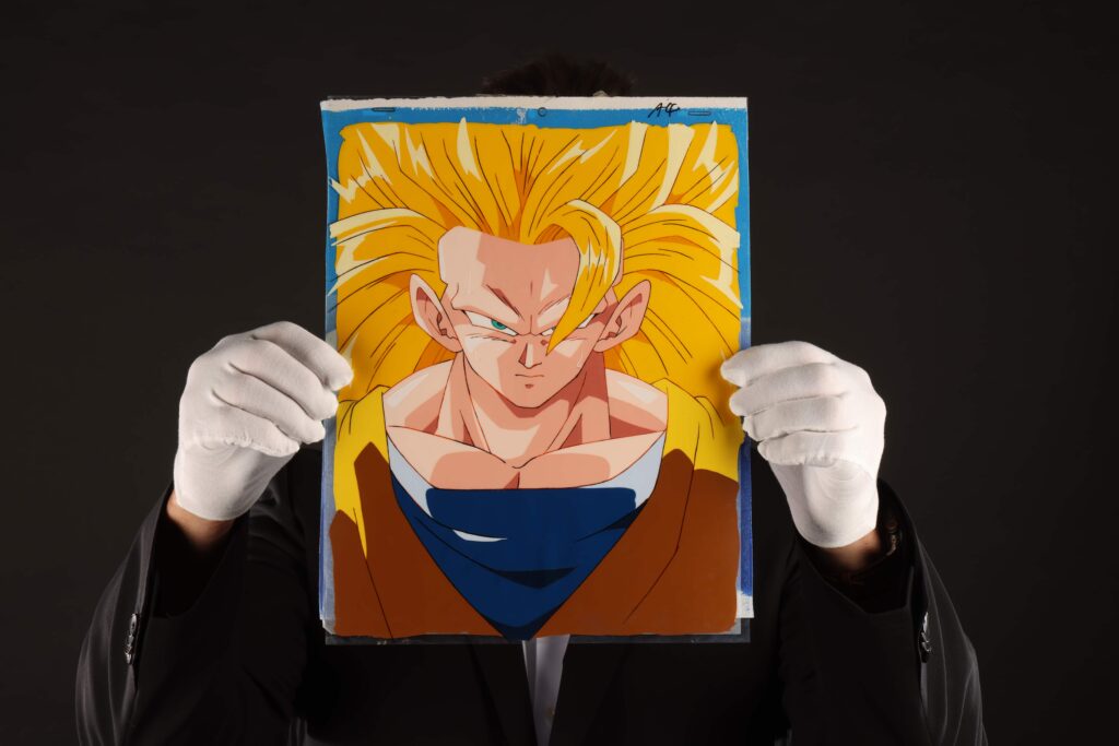 Original Simpsons artwork showing Homer at a bowling alley is heading to auction with a £50,000 estimate - alongside rare pieces from Disney's Fantasia, Dragon Ball and Studio Ghibli.