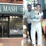 David Beckham was spotted grabbing a pie and mash takeaway with his mum Sandra and sister Joanne - the duo are said to remain close to estranged son Brooklyn despite the family feud.