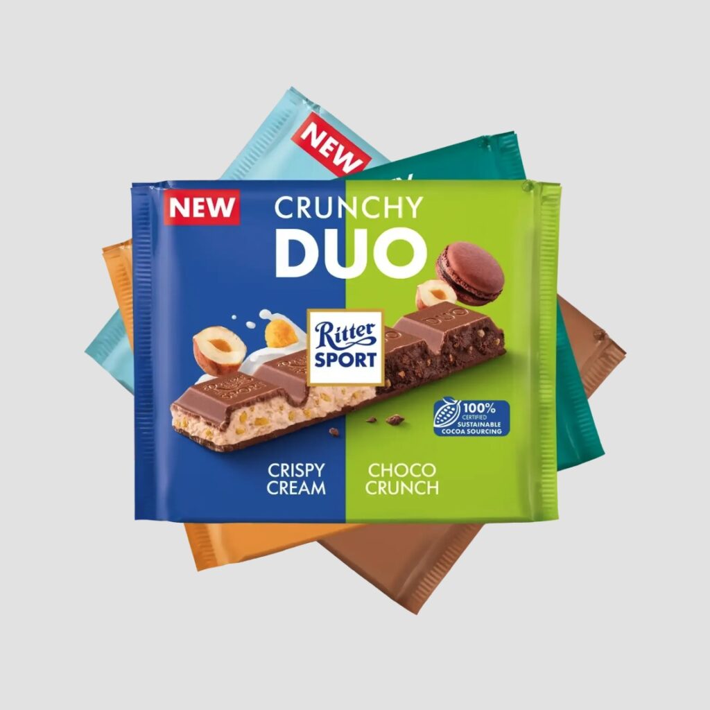 Chocolate fans celebrate as "divine" Ritter Sport bar lands in Sainsbury's meal deal for first time, becoming only 100g chocolate brand available in the popular offer.