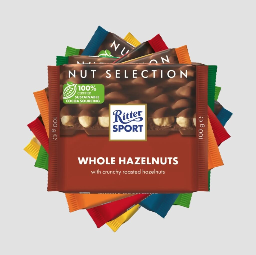 Chocolate fans celebrate as "divine" Ritter Sport bar lands in Sainsbury's meal deal for first time, becoming only 100g chocolate brand available in the popular offer.