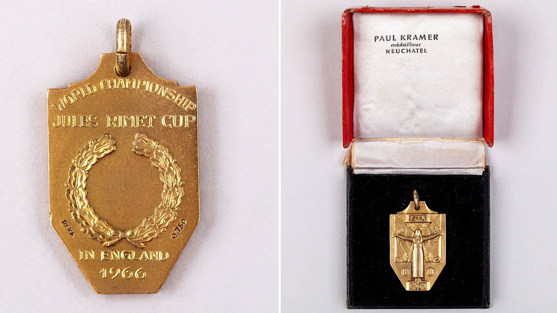 Gordon Banks' 1966 World Cup winner's medal is going under the hammer with a £300,000 estimate - the England legend sold it in 2001 to help his family and it is now returning to auction.
