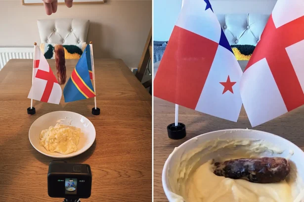 A bowl of "mystic mash" with a perfect England prediction record is backing the Three Lions to beat DR Congo and reach the World Cup round of 16, tipping a 3-1 win.