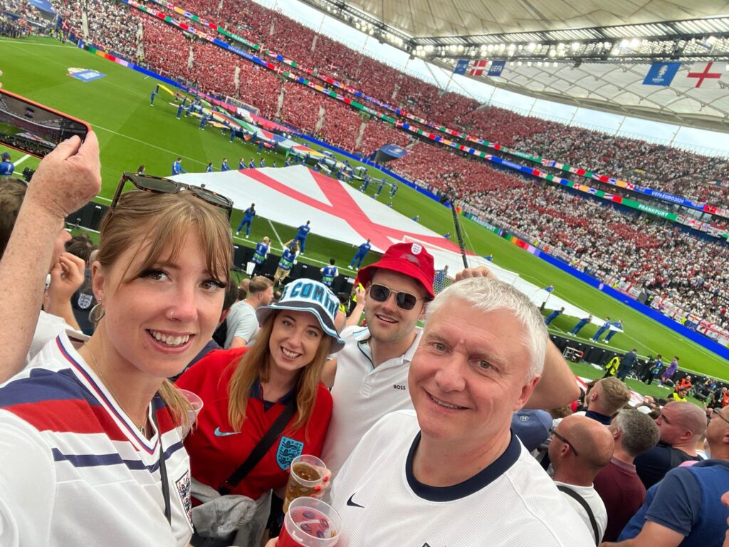 England superfan Sammie Bell slammed FIFA for handing just 4,000 tickets to Three Lions fans in an 80,000-seat stadium - but still followed England state-to-state for £3,100.