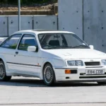 A Ford Sierra Cosworth that sold for £16,000 in 1987 is now on sale for £200,000 - the diamond white RS500 has just 16,700 miles and is one of the most original ever found.