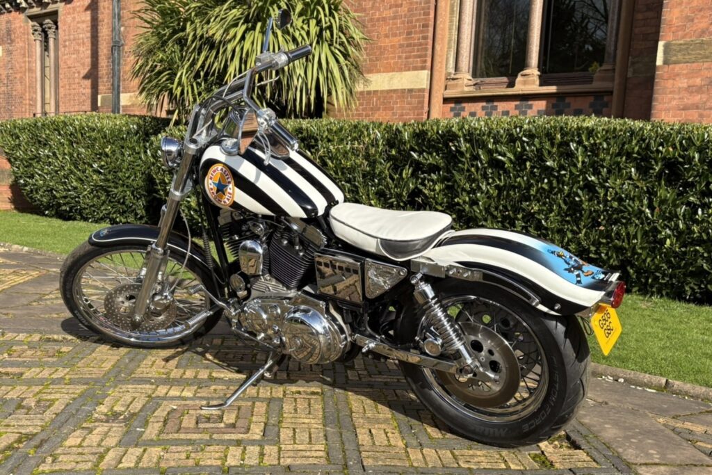 Kevin Keegan is auctioning his Newcastle United-liveried 1990 Harley-Davidson Sportster to raise funds for Cancer Research UK following his stage four cancer diagnosis.