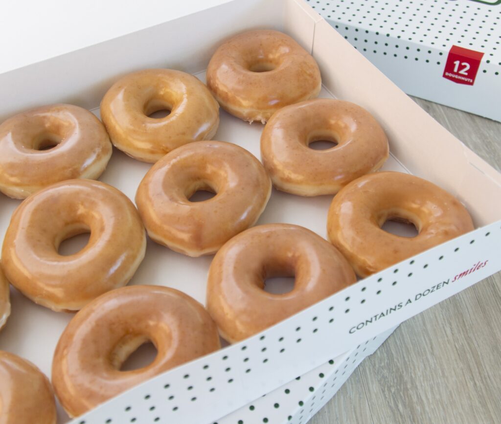 Doughnut lovers can grab a free Krispy Kreme this week as the chain gives away a whopping 26,000 Original Glazed treats across the UK to celebrate National Doughnut Day.