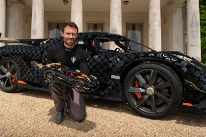 A life-size Lego supercar built from over 300,000 bricks has hit a record-breaking 69mph, with the fully drivable Koenigsegg model taking more than 9,400 hours to design and build.