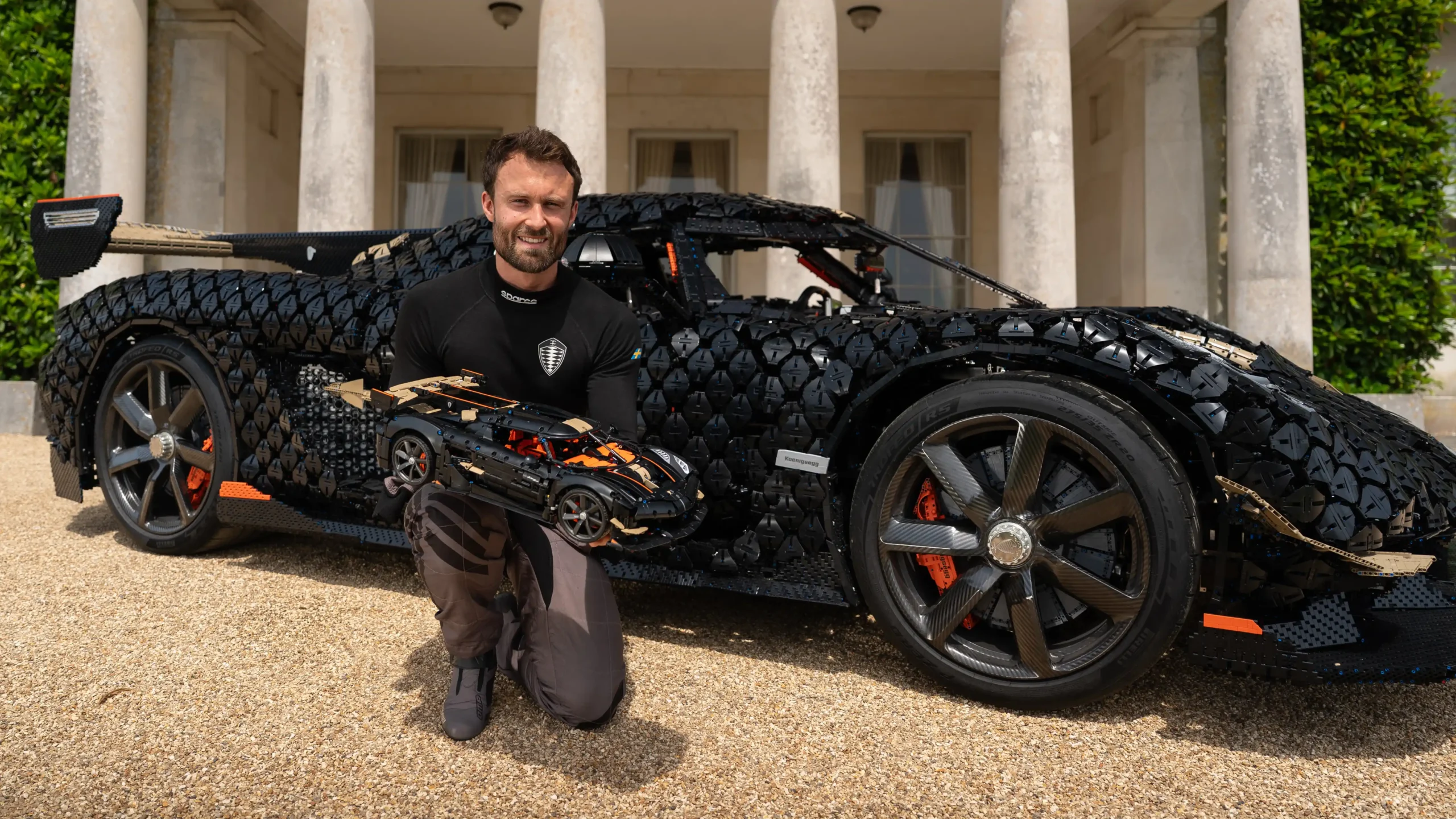 A life-size Lego supercar built from over 300,000 bricks has hit a record-breaking 69mph, with the fully drivable Koenigsegg model taking more than 9,400 hours to design and build.