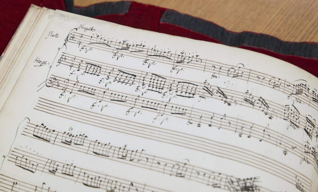 A forgotten Mozart manuscript hidden in a Paris library for over 200 years has finally been heard - the 44-page notebook reveals music he composed while teaching a pupil in 1778.