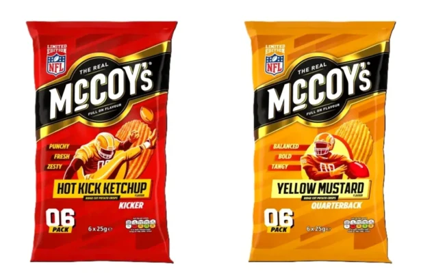 McCoy's limited-edition NFL-inspired crisps - Hot Kick Ketchup and Yellow Mustard - have just landed in stores but shoppers are already calling for them to go permanent.