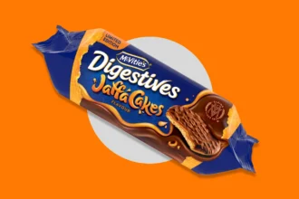 McVitie's launches first-ever Jaffa Cookie, blending the iconic orange-chocolate Jaffa Cake flavour with a soft-baked cookie. Available now at Asda Express stores.