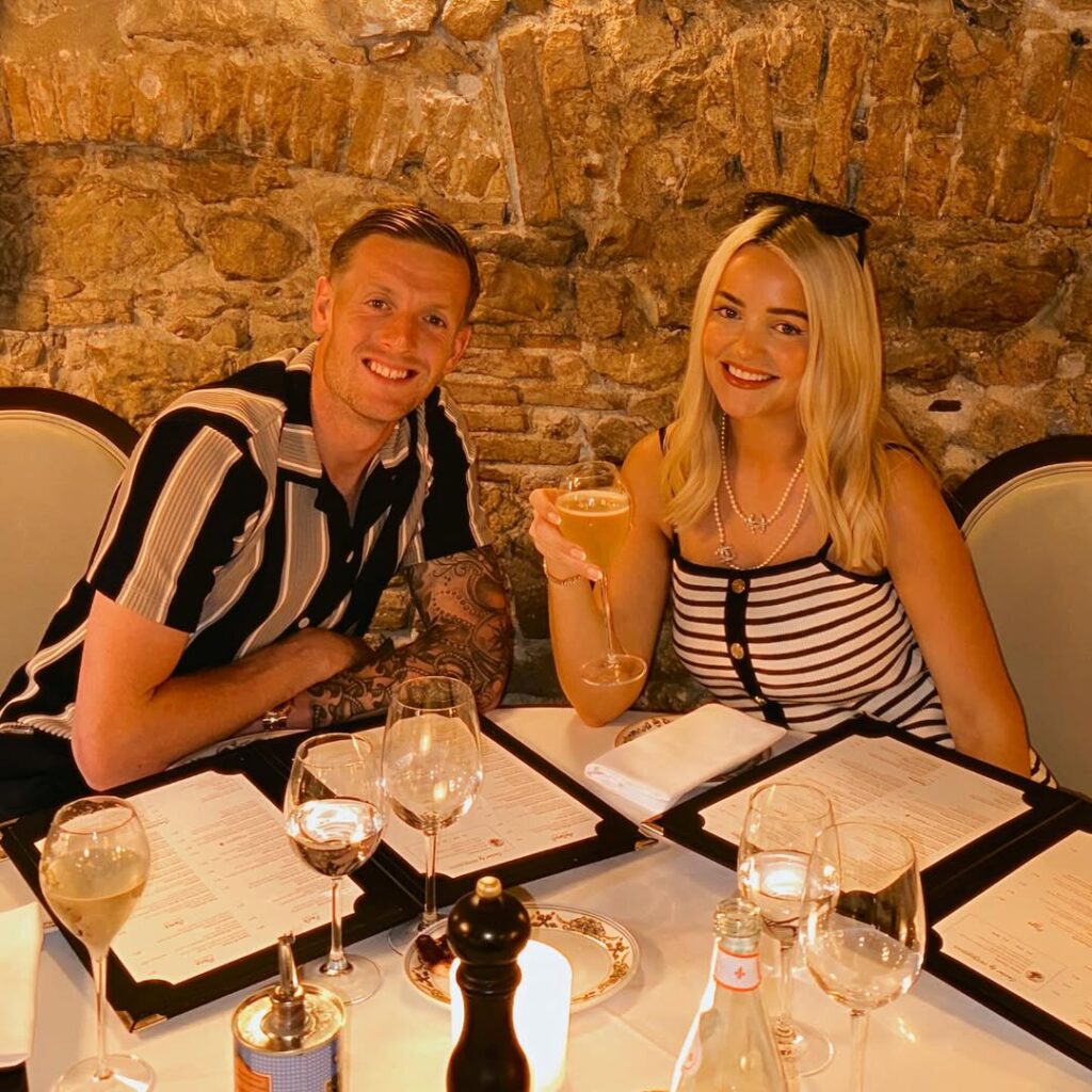 Jordan Pickford's wife Megan went on a prosecco Selfridges spree browsing £6,150 Celine tops ahead of the World Cup - declaring she's on a mission to bring back the WAGs.