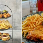 Morrisons has launched a £15 fish and chip afternoon tea for two ahead of National Fish and Chip Day, ditching classic sandwiches for fish bites, scampi and chunky chips.