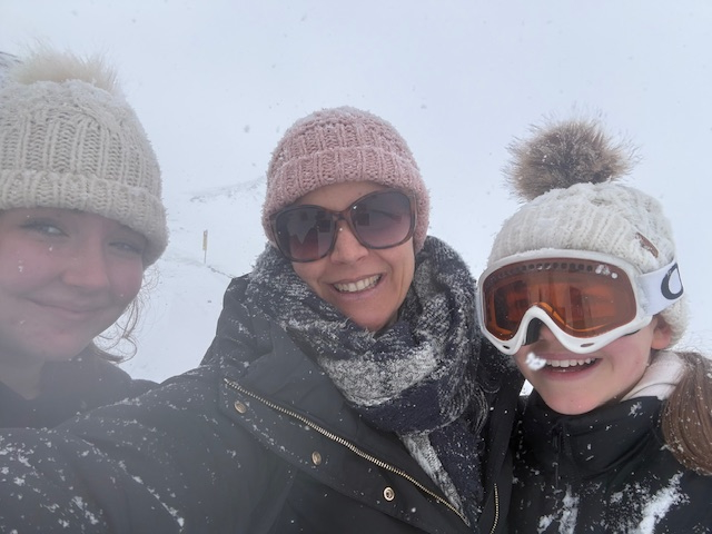 A mum flew her daughters to Austria for just 24 hours after realising they had never seen snow - grabbing flights to Innsbruck for £35 each for the ultimate coolcation.