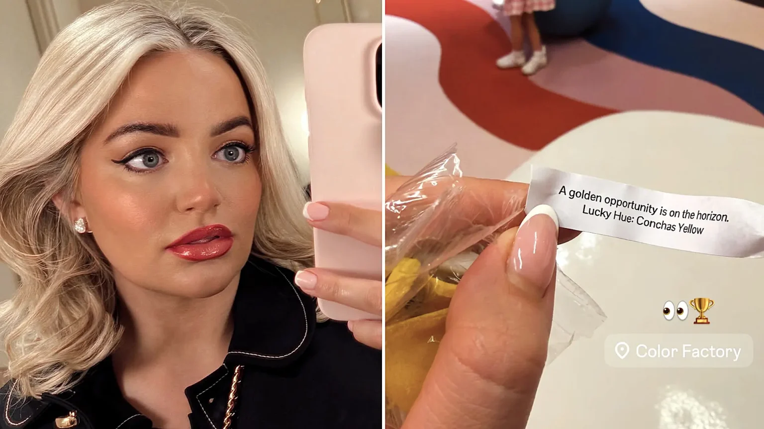 Megan Pickford has Three Lions fans buzzing after a New York fortune cookie predicted England glory - a "golden opportunity" - before their World Cup clash with DR Congo.