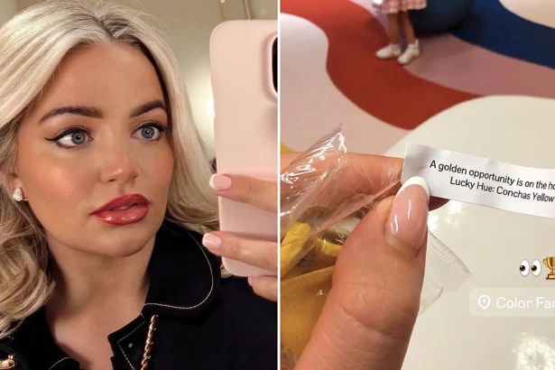 Megan Pickford has Three Lions fans buzzing after a New York fortune cookie predicted England glory - a "golden opportunity" - before their World Cup clash with DR Congo.