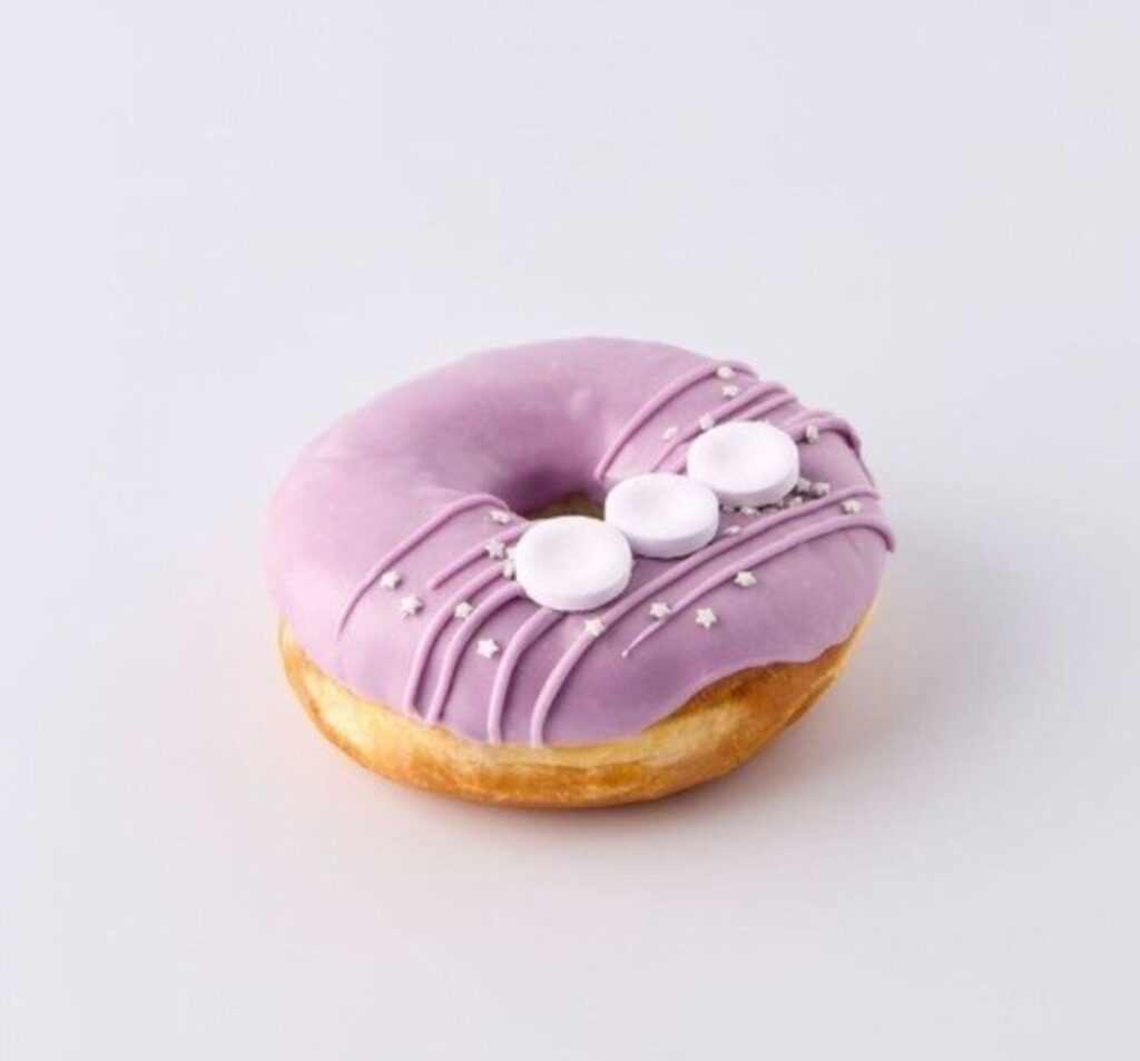 Fast-growing bakery chain Bakery79 taking on Greggs launches nostalgic new menu packed with retro sweet treats including Parma Violet doughnuts and 1970s-inspired favourites.