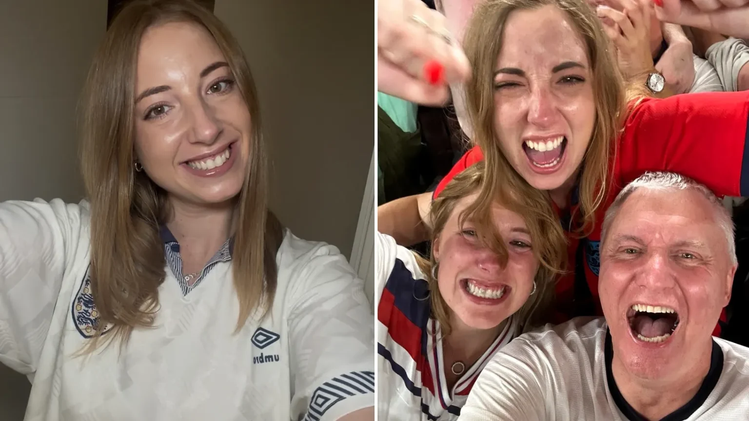 A savvy England fan is following the Three Lions across America for the World Cup for just £3,100 - with a credit card points hack cutting her return flights to only £150.