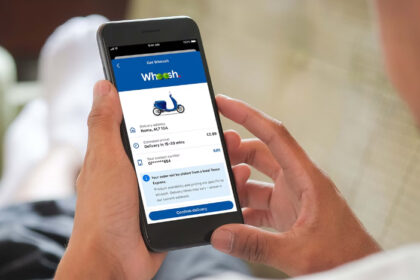 Tesco is scrapping delivery charges on its rapid Whoosh service for one week - customers spending £25 or more can get groceries delivered in as little as 20 minutes for free.