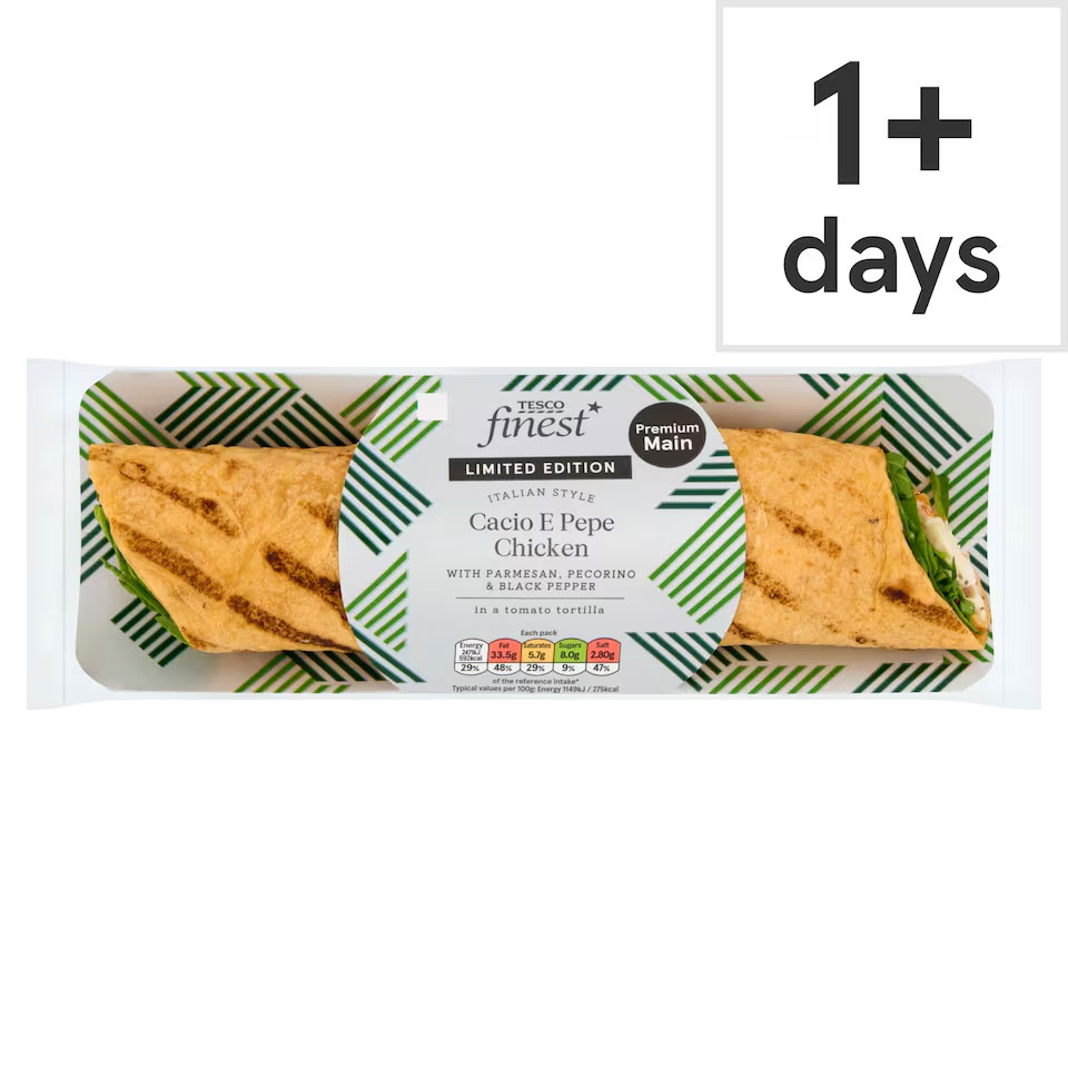 Tesco has overhauled its meal deal with 17 summer items - including a pulled beef brisket sandwich served in a sugar-topped doughnut brioche roll with candied jalapeños.