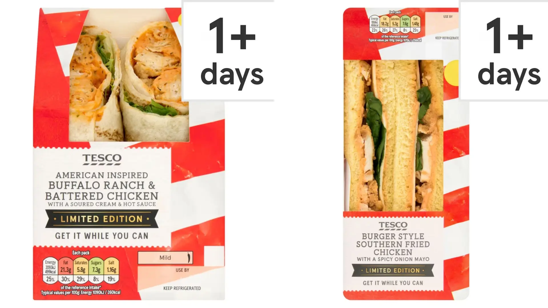 Tesco has overhauled its meal deal with 17 summer items - including a pulled beef brisket sandwich served in a sugar-topped doughnut brioche roll with candied jalapeños.
