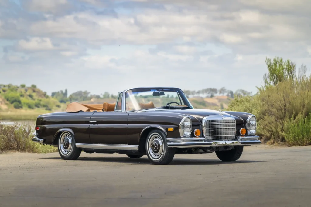 Own a piece of Hollywood history as Tom Hanks and Rita Wilson's restored 1971 Mercedes-Benz 280 SE 3.5 Cabriolet heads to auction with a £315,000 estimate.