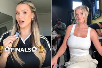 Champions League final streaker Kinsey Wolanski has explained the World Cup to her American fans - but calling a draw a tie sent European football fans into a frenzy.