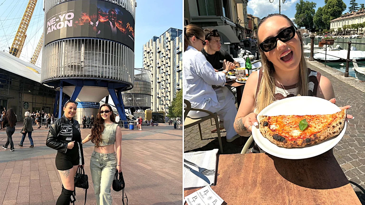 Two best friends flew from Stansted to Verona and Lake Garda for just £120 in a whirlwind day trip - clocking up 25,000 steps before catching the last flight home.